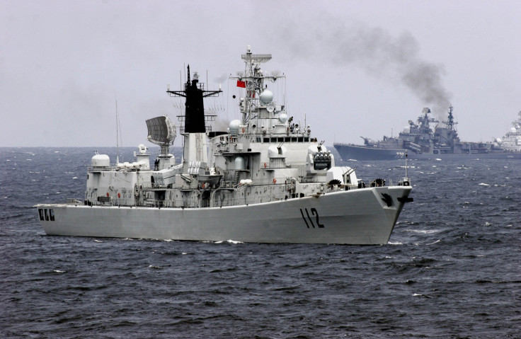 China navy Bering Sea