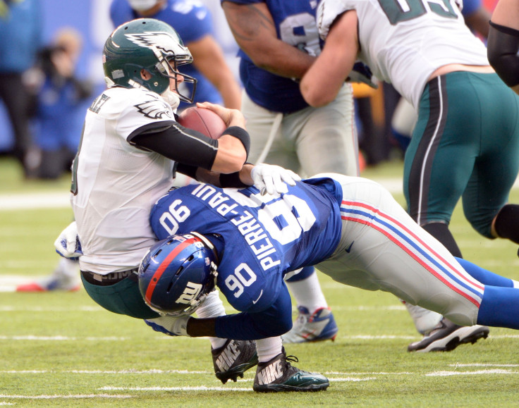 Jason Pierre-Paul sacks Mark Sanchez