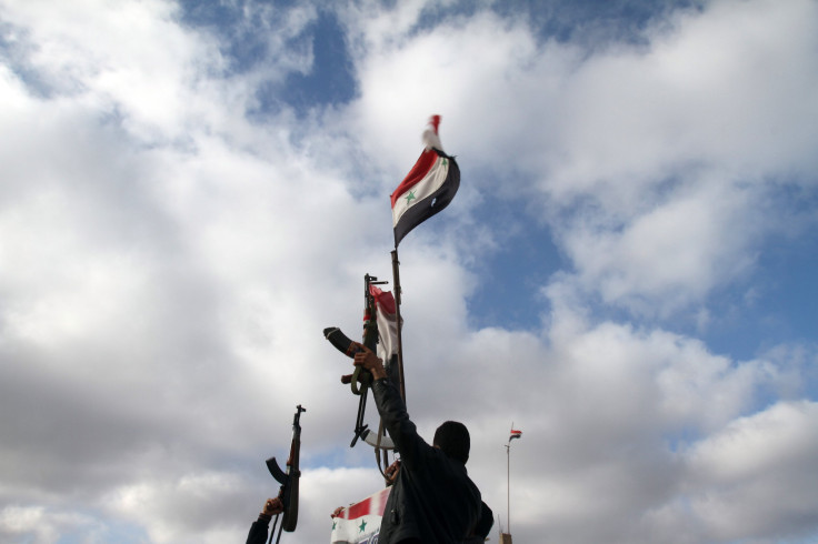 Syrian Soldiers In Sweida Jan. 23, 2013