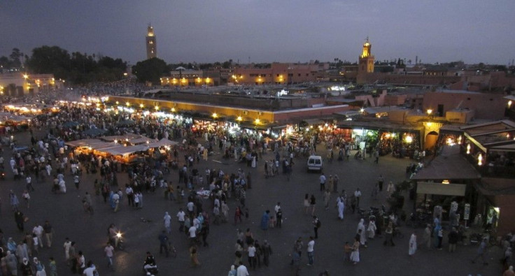 Djemaa El Fna square in Marrakesh 