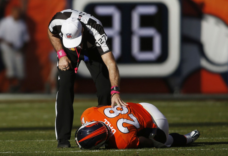 Denver Broncos running back Montee Ball 