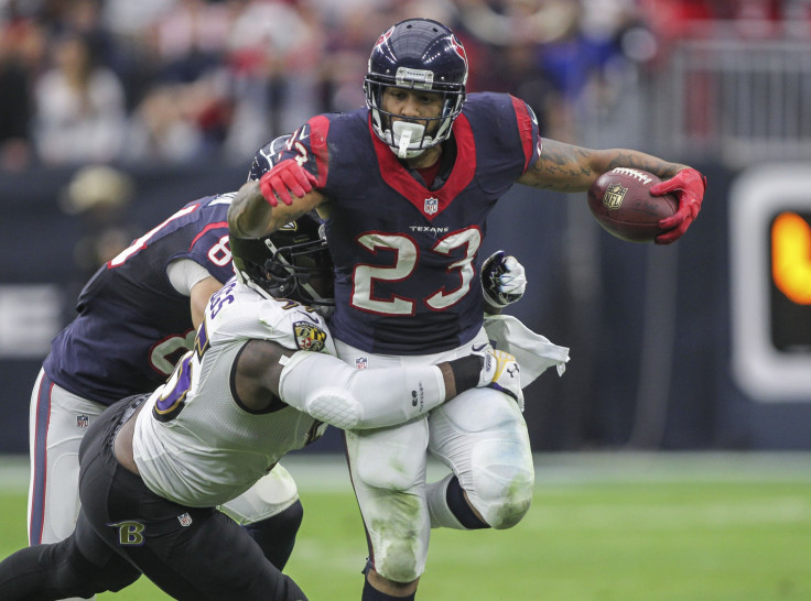 Houston Texans running back Arian Foster