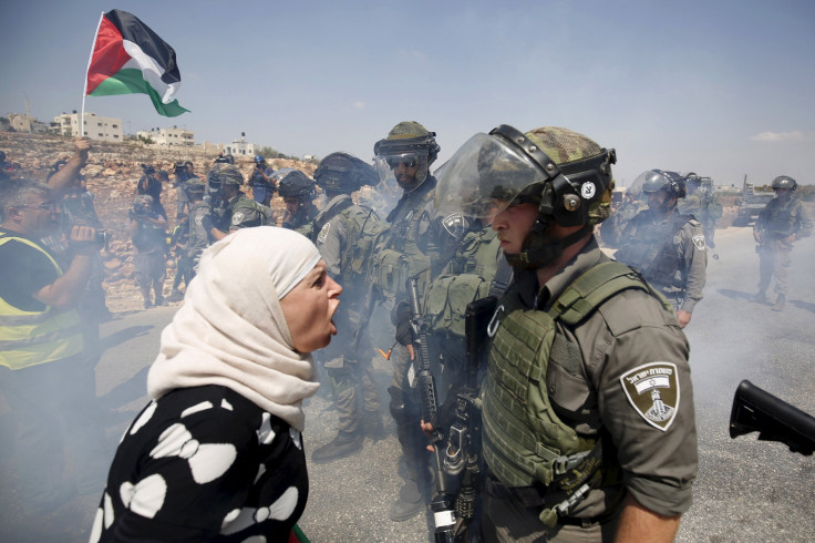 A Palestinian woman
