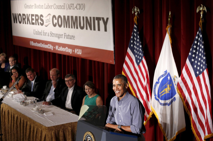 Obama, Boston