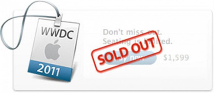 Apple's WWDC event: SOLD OUT