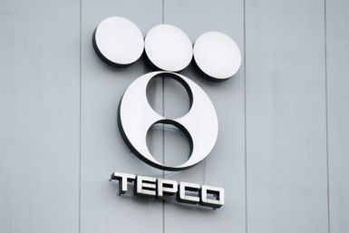File photo of logo of TEPCO at its Shinagawa thermal power station in Tokyo