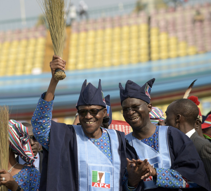 Muhammadu Buhari and Babatunde Fashola