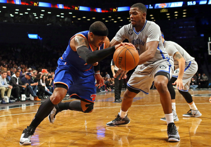 New York Knicks forward Carmelo Anthony