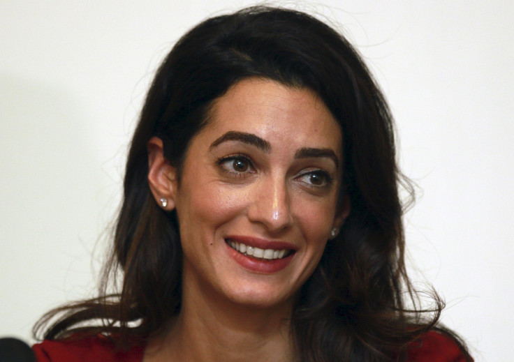 [10:00] Amal Clooney, lawyer of former Maldives president Mohamed Nasheed speaks during a news conference in Male 