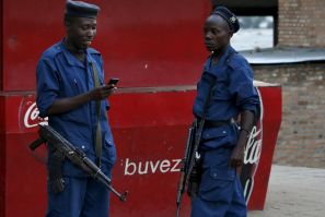 Burundi police