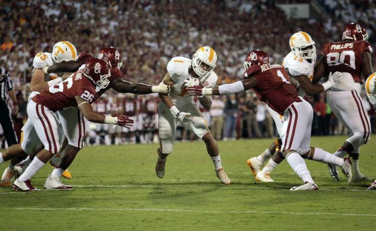 Jalen Hurd Tennessee Oklahoma