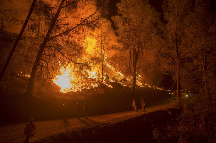 Fire passes through the Lake Valley region. 