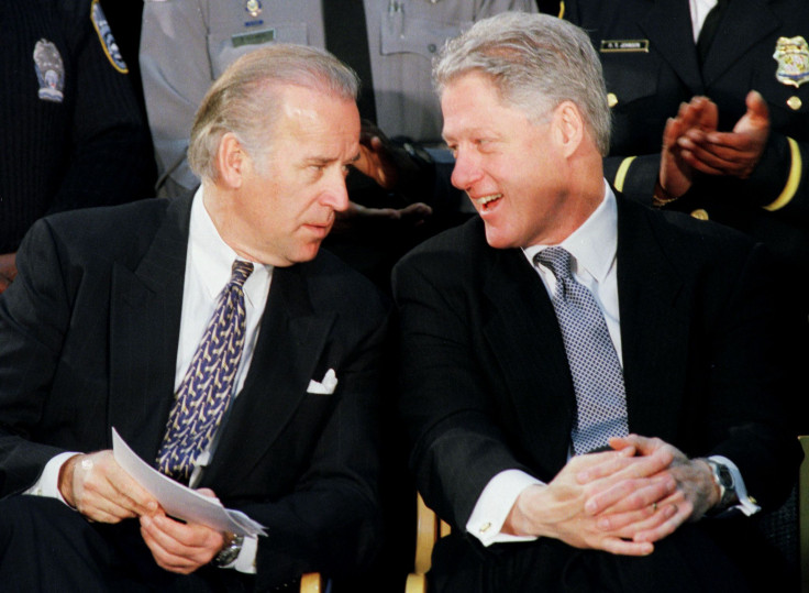 Biden and Clinton