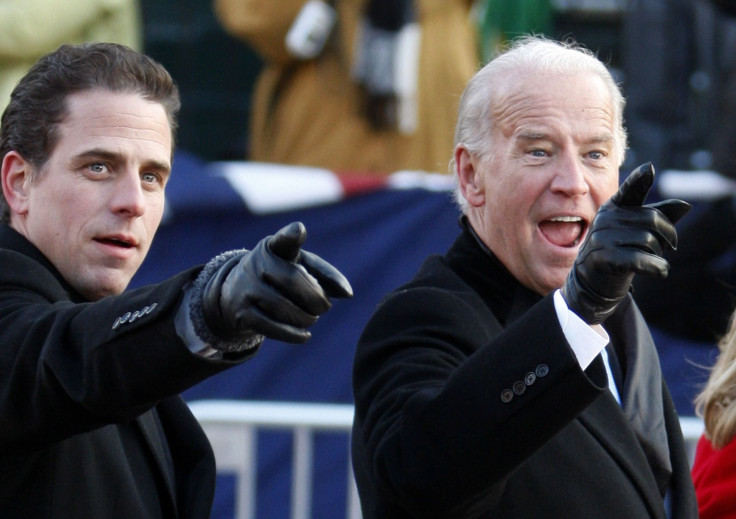 Biden and son