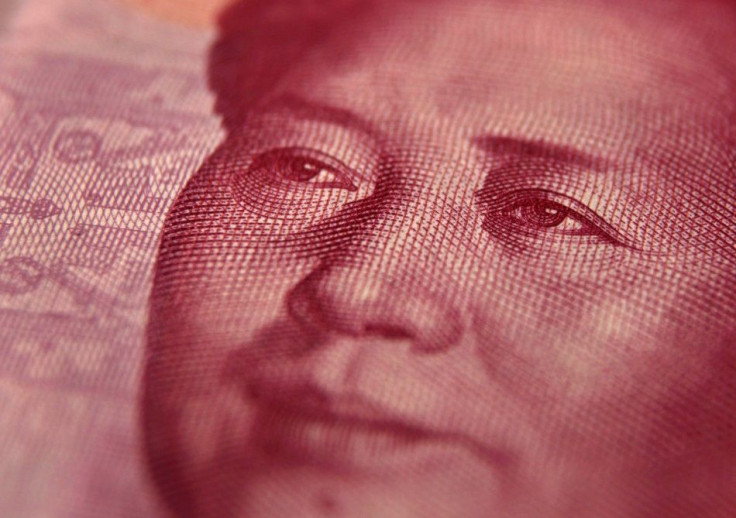 Late Chinese leader Mao Zedong is seen on a 100 yuan banknote