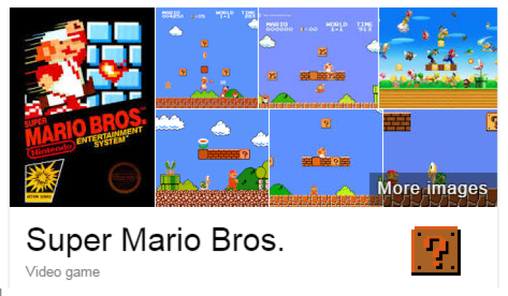 Super Mario Bros Easter Egg