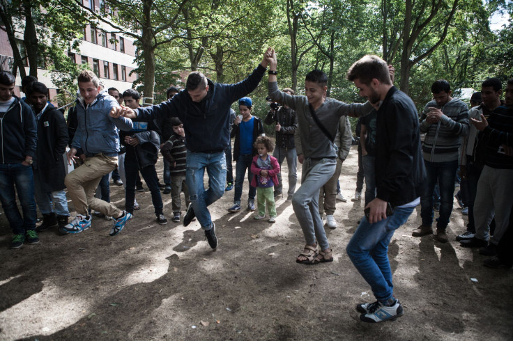 Dancing Syrian men - use this one