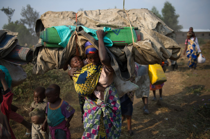 Displaced Congolese