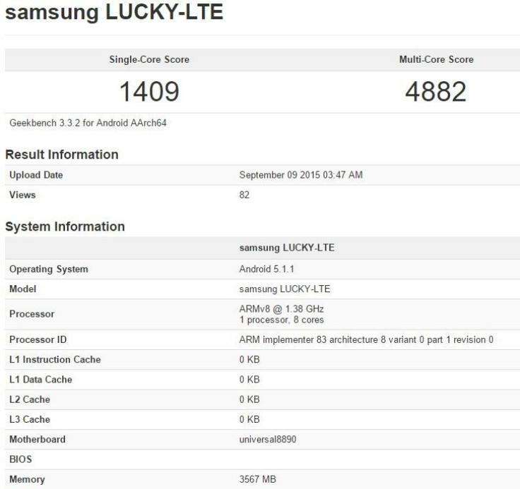 Galaxy S7 Samsung Lucky LTE