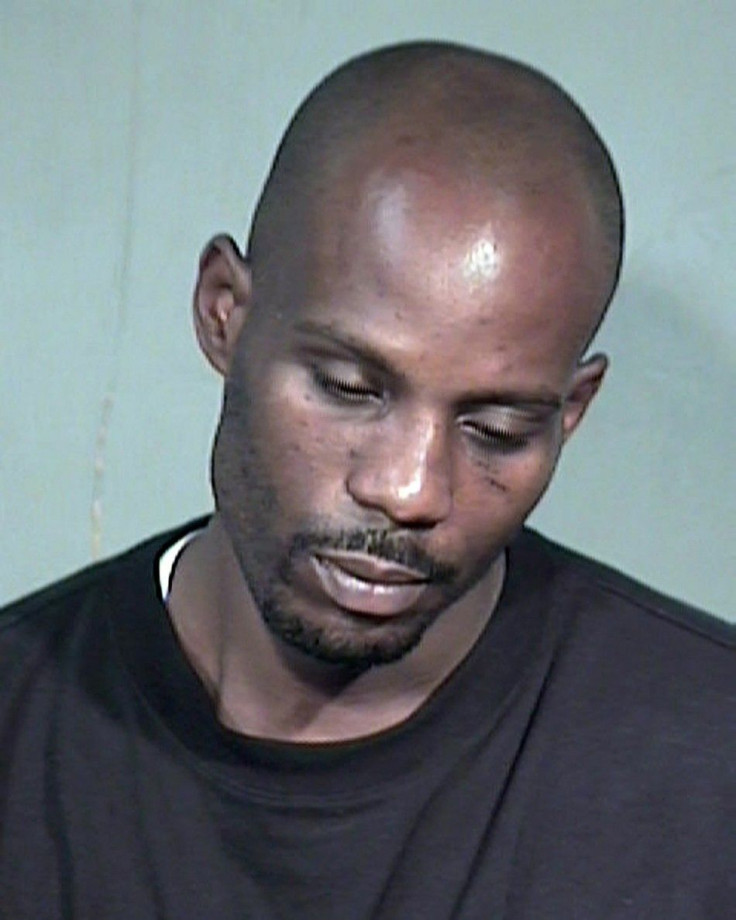 Rapper Earl &quot;DMX&quot; Simmons is shown in this Maricopa County Sheriff's Department booking photograph