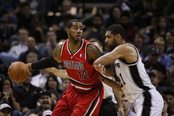 LaMarcus Aldridge vs. Tim Duncan in 2014