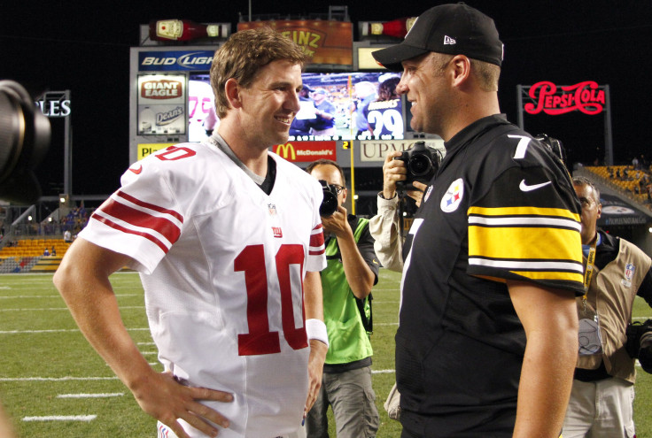 Eli Manning Ben Roethlisberger 