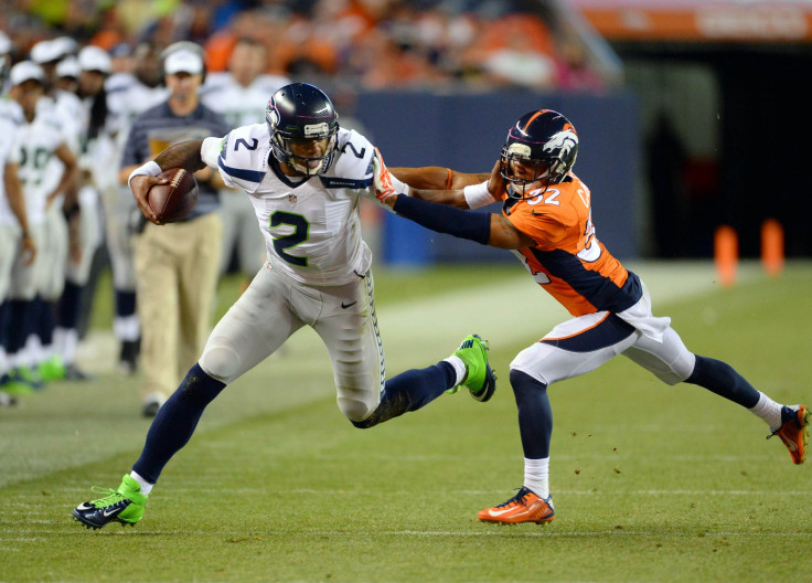 Terrelle Pryor with Seattle in 2014