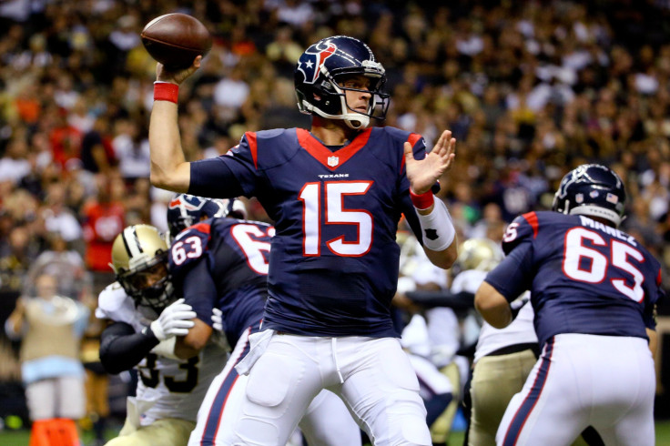 Houston Texans quarterback Ryan Mallett