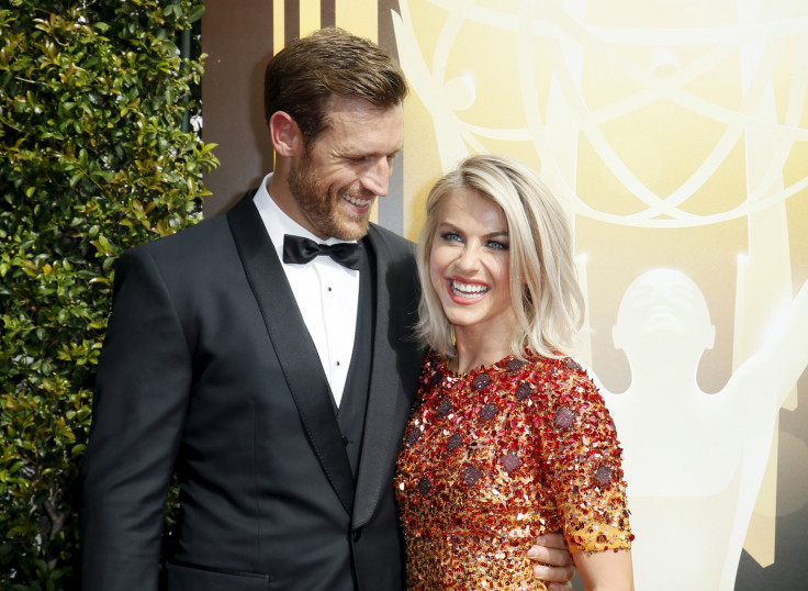 Brooks Laich (L) and Julianne Hough (R)