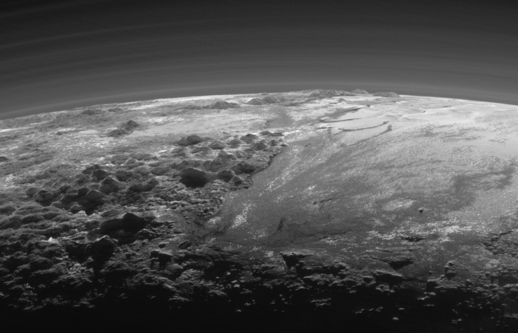 Pluto Mountains and Plains