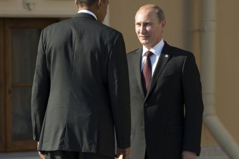 Russian President Vladimir Putin and U.S. President Barack Obama