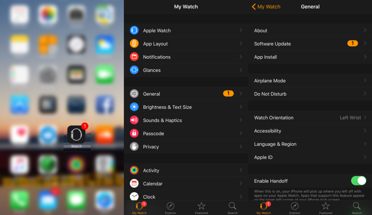 WatchOS 2 Update