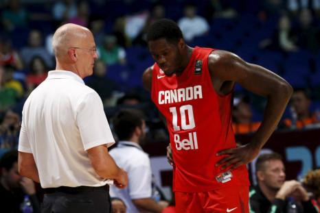 Anthony Bennett plays for the Canada NT