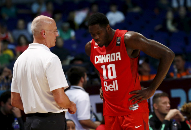 Anthony Bennett plays for the Canada NT