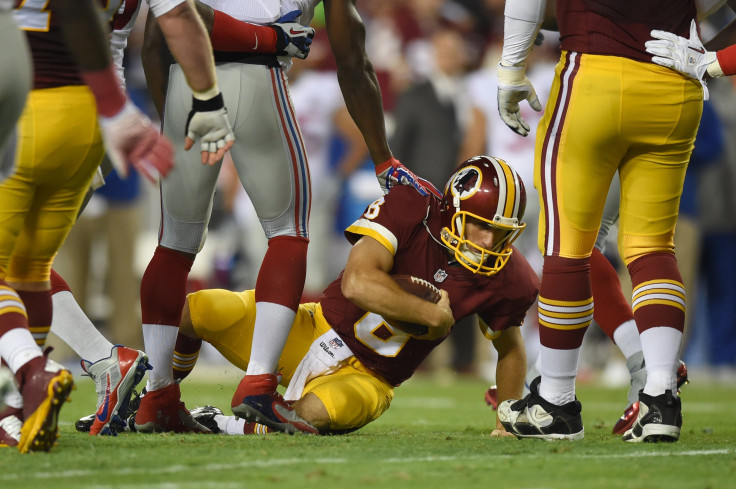 Kirk Cousins Redskins Giants 