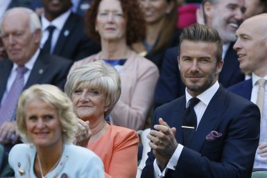 [08:10] Former footballer David Beckham and his mother Sandra Beckham 