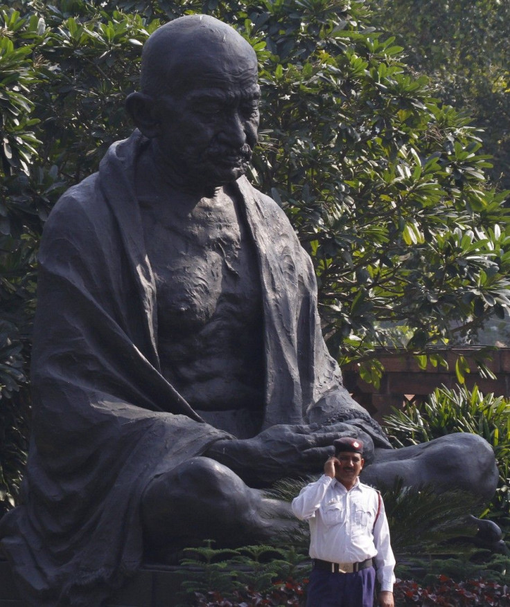 Statue of Mohandas Karamchand Gandhi