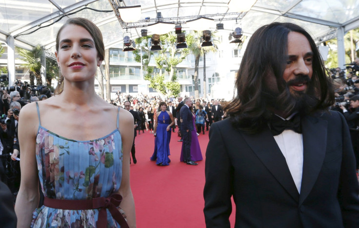 [11:15] Charlotte Casiraghi (L) and Alessandro Michele, Gucci Creative Director