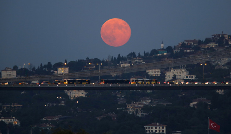 Supermoon lunar eclipse