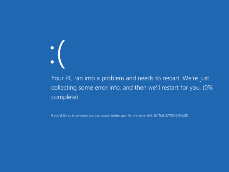 Blue Screen of Death