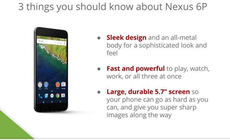 Nexus 6P Price