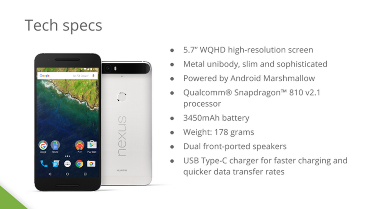 Nexus 6P Screen
