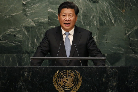Chinese President Xi Jinping Addressing the United Nations. 