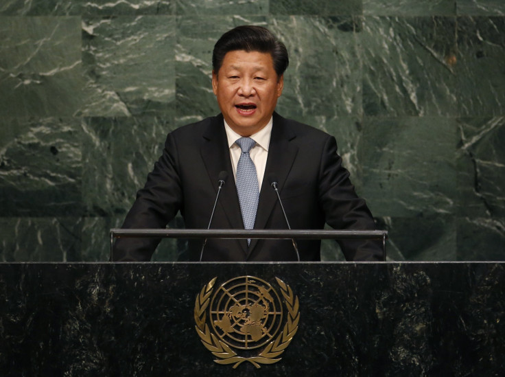 Chinese President Xi Jinping Addressing the United Nations. 