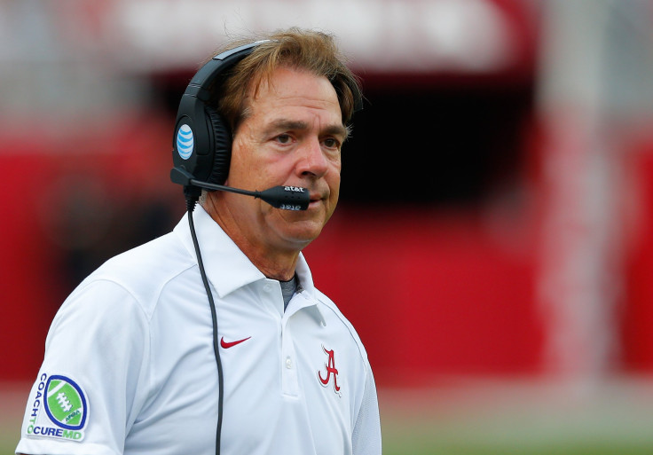 Nick Saban Alabama 2015