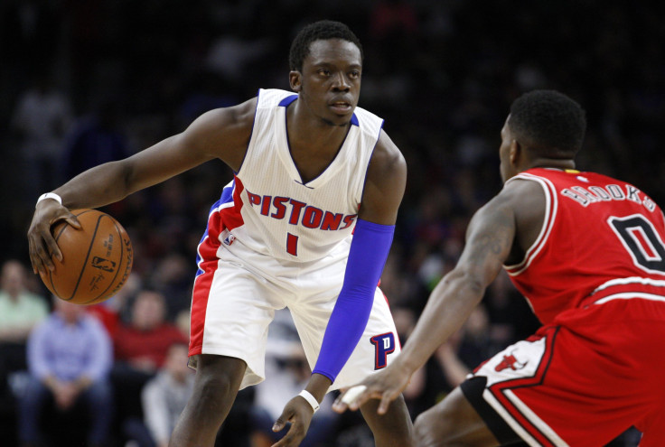 Detroit Pistons guard Reggie Jackson 