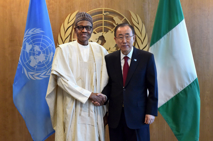Muhammadu Buhari and Ban Ki-moon