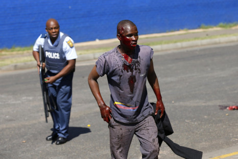 south africa police brutality
