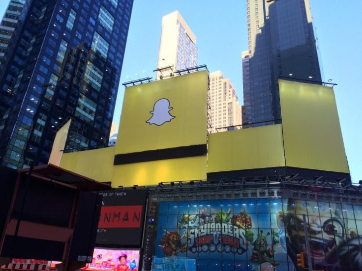 snapchat times square