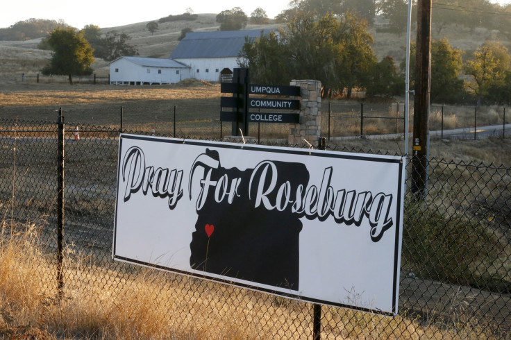 oregon college shooting sign